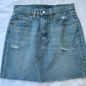 Levis denim skirt